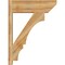 Ekena Millwork Balboa Slat Rough Sawn Outlooker, Western Red Cedar, 8"W x 24"D x 32"H OUT08X24X32BOA06RWR - alternate 4